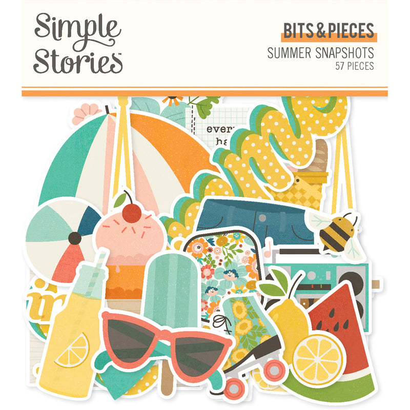 Simple Stories Bits & Pieces - Summer Snapshots, SMS22018