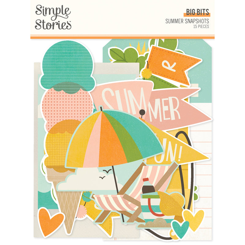Simple Stories Big Bits - Summer Snapshots, SMS22021
