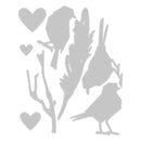 Sizzix - Vault Lovebirds Thinlits, 666566 by: Tim Holtz