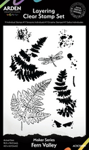 Arden Creative Studio 4x6 Stamp Set Maker Series - Fern Valley, ACSCS0001