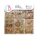 Ciao Bella 6x6 Deluxe Cabinet of Curiosities Paper - Pearl - Copper, CBDQ019