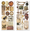 Ciao Bella Transparent Adhesive Sheets 5Pc - Cabinet of Curiosities, CBI001