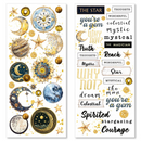 Ciao Bella Transparent Adhesive Sheets 5Pc - Celestial, CBI003