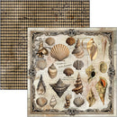 Ciao Bella 12x12 Paper Pad 12Pc - Cabinet of Curiosities, CBPM085