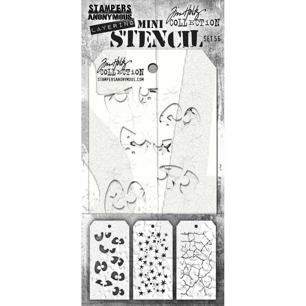 Tim Holtz Mini Layering Stencil Set #53