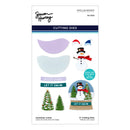 Spellbinders Etched Dies - Snowman Scene, S4-1324 by Simon Hurley