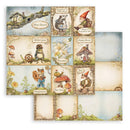 Stamperia D/S 12x12 Paper Pad 10Pc - Hidden Grove, SBBL168