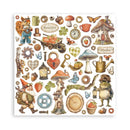 Stamperia D/S 12x12 Paper Pad 10Pc - Hidden Grove, SBBL168