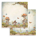 Stamperia D/S 12x12 Paper Pad 10Pc - Hidden Grove, SBBL168