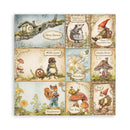 Stamperia 8x8 S/S Paper Pad 22Pc - Hidden Grove, SBBSXB10
