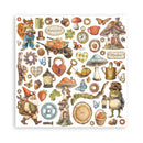 Stamperia 8x8 S/S Paper Pad 22Pc - Hidden Grove, SBBSXB10
