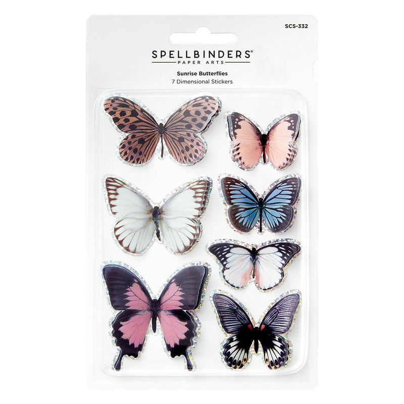 Spellbinders Stickers - Sunrise Butterflies, SCS-332