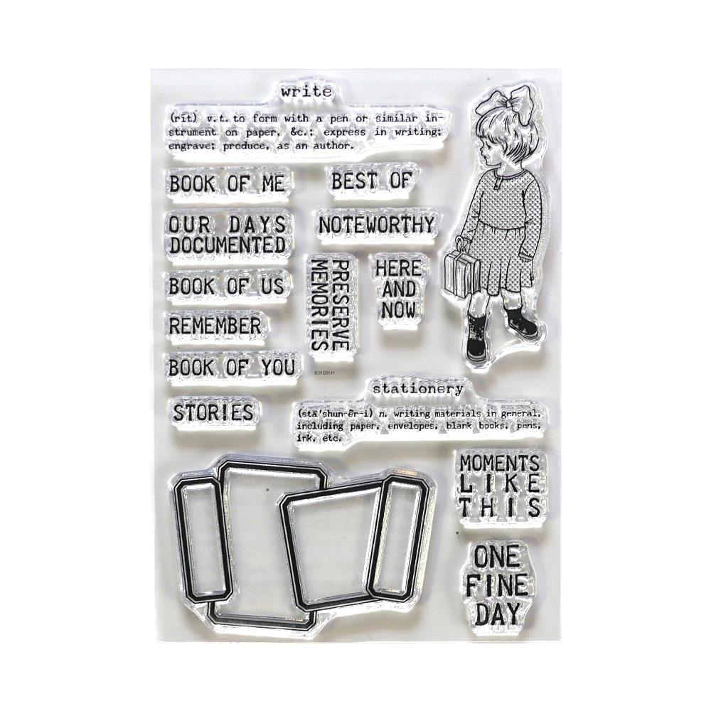Elizabeth Craft Designs Clear Stamp Set - Let's Stick Together, CS291
