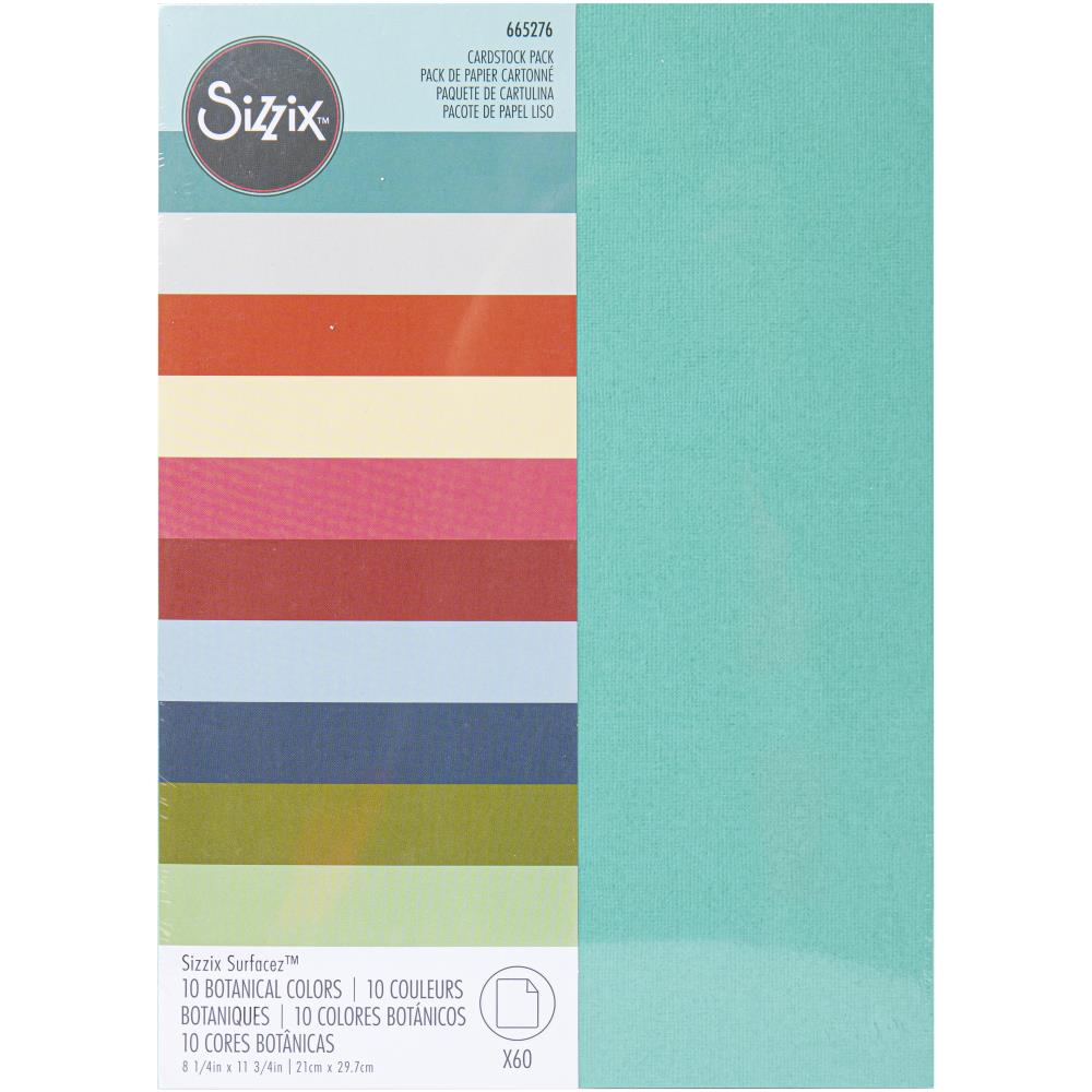 Sizzix Adhesive Sheets 6 by 6-Inch 10/Pack Multi Color
