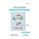 Spellbinders Etched Dies - Dancin' Snowman, S3-455