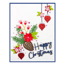 Spellbinders Etched Dies - Christmas Blooms, S4-1135