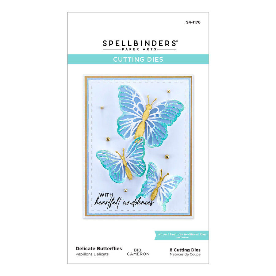 Elizabeth Craft Designs Die Set - Butterflies, ECD2064