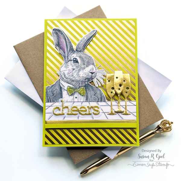 Stampers Anonymous Stamp & Die Sets- Mr. Rabbit, CMS478+MRD by: Tim Holtz