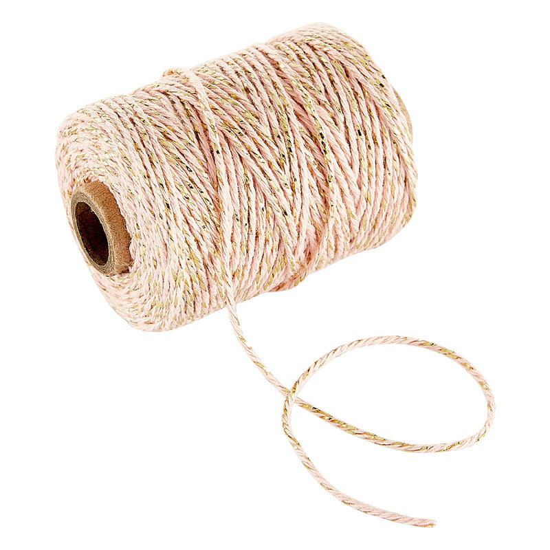 Spellbinders - Vivant Lurex Cotton Cord - Marble Rose, 1050.5002.12