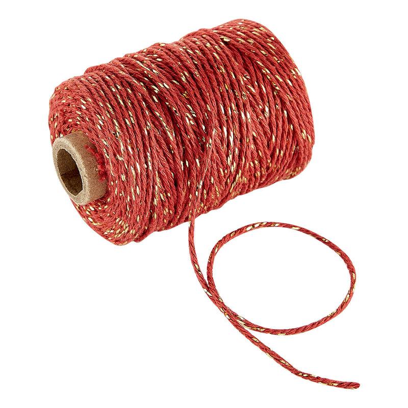 Spellbinders - Vivant Lurex Cotton Cord - Rust, 1050.5002.23