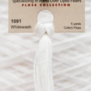 Weeks Dye Works 6-Strand Embroidery Floss 5yd - Whitewash, WDW-1091