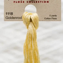 Weeks Dye Works 6-Strand Embroidery Floss 5yd - Goldenrod, 1118