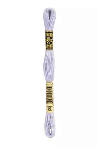 DMC 6-Strand Cotton Embroidery Floss - Lavender White, 117 26