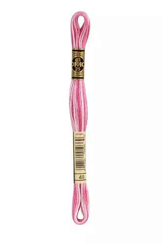 DMC 6-Strand Cotton Embroidery Floss - Indian Rose Ombre, 117 48