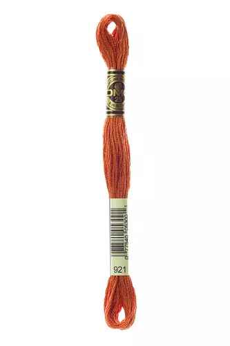 DMC 6-Strand Cotton Embroidery Floss - Tuscan Ochre, 117 921