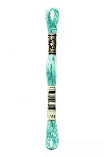 DMC 6-Strand Cotton Embroidery Floss - Sea Green, 117 964