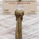 Weeks Dye Works 6-Strand Embroidery Floss 5yd - Flatfish, 1239