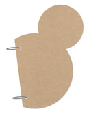 Simple Stories Sn@p! Mini Chipboard Album 6x9 - Mouse Ear, 13325