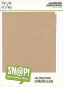 Simple Stories Sn@p! Mini Chipboard Album 4x6, 13327