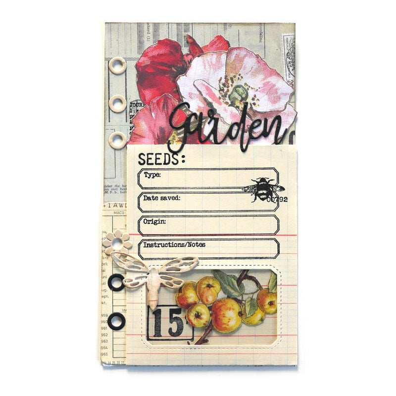 Elizabeth Craft Designs Die Set - Sidekick Essenitials 16 - Seed Packet Set, 1838