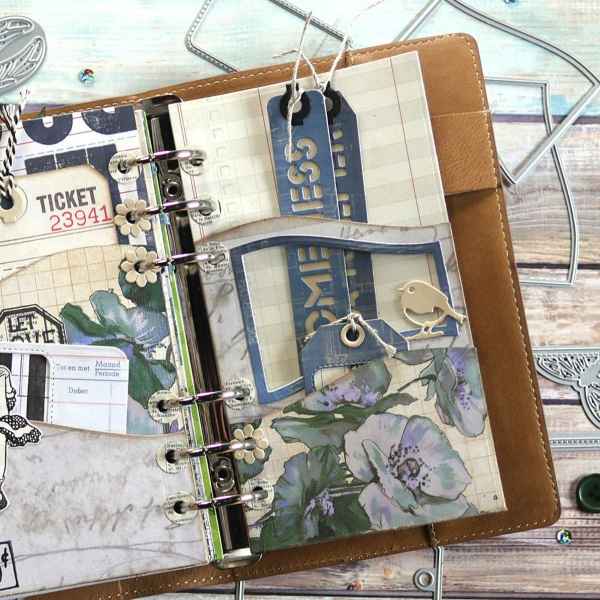 Elizabeth Craft Designs Dies - Sidekick Essentials 18 - Wave Pocket Sidekick, 1840