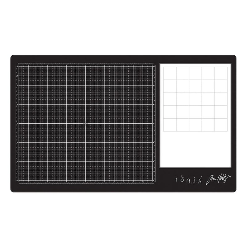 Tim Holtz Glass Media Mat 23.75"X14.25" - Right -HANDED, 1914E