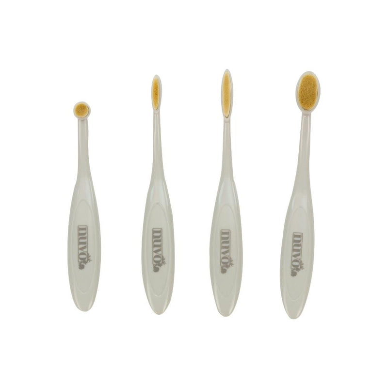 Nuvo - Precision Blending Brushes - 4 Pack, 1950N
