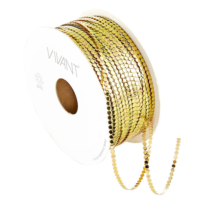 Spellbinders - Vivant Circle' Metallic Cord - Gold, 1992.5003.51