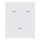 Simple Stories Sn@p! Pocket Pages For 6X8 Binders 10Pc - 4x6 + 3x4 Pockets, SS2005