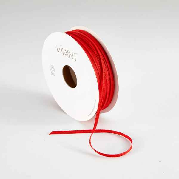 Vivant - Texture Narrow Ribbon - Red, 2015.2003.20