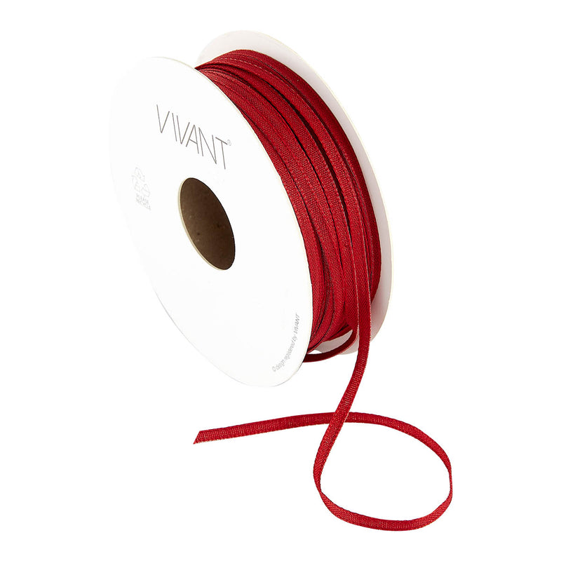 Spellbinders - Vivant Texture Narrow Ribbon - Bordeaux, 2015.2003.25