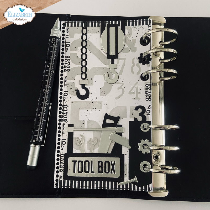 Elizabeth Craft Designs Die Set- Sidekick Essentials 27 - Tool Box, 2029