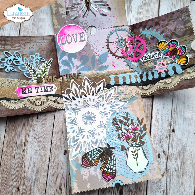 Elizabeth Craft Designs Die Set - Ticket to Fly Free, 2033