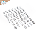 Elizabeth Craft Designs Die Set, Alphabet, Numbers and More, 2037