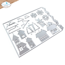 Elizabeth Craft Designs Die Set - Snow Village, ECD-2050