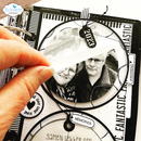 Elizabeth Craft Designs Die Set- Pocket set Chevron Circle, ECD2054