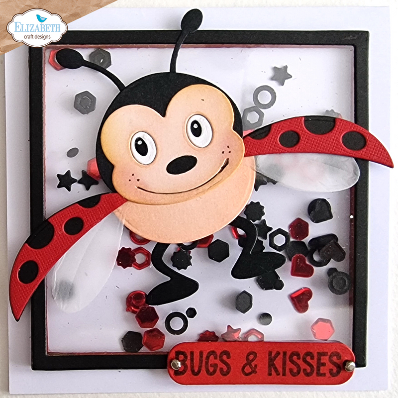 Elizabeth Craft Designs Die Set- Ladybug, ECD2059