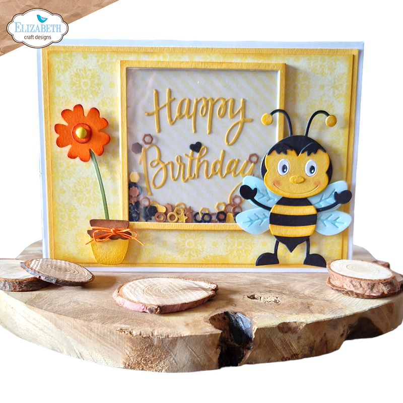 Elizabeth Craft Designs Die Set - Bee, ECD2060