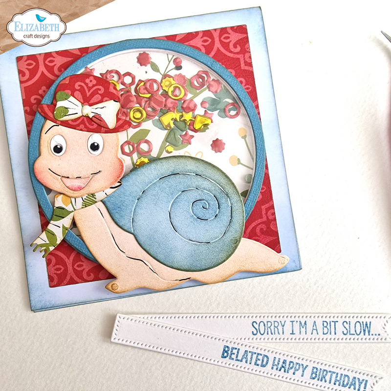 Elizabeth Craft Designs Die Set - Snail, ECD2063