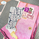 Elizabeth Craft Designs Die Set- Half Page 3 w/paperclip numbers, 2072